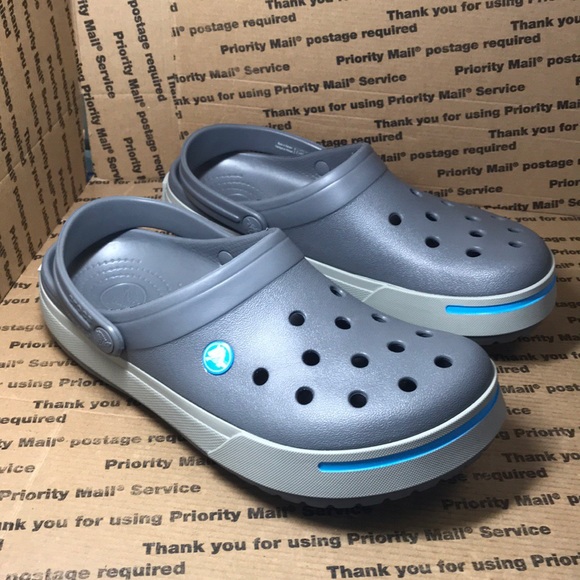 CROCS | Shoes | Crocs Mens Gray Blue 